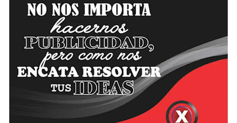 X publicitarios